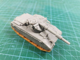 3d Printed 1/72 British Caliban Heavy Tank Kit